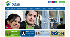Desktop Screenshot of habitatoflakeland.org