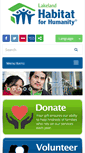 Mobile Screenshot of habitatoflakeland.org