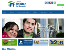 Tablet Screenshot of habitatoflakeland.org
